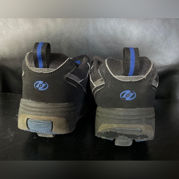 HEELYS ● Black and Blue Wheeled Sneakers ● Y2K - Picture 3 of 4
